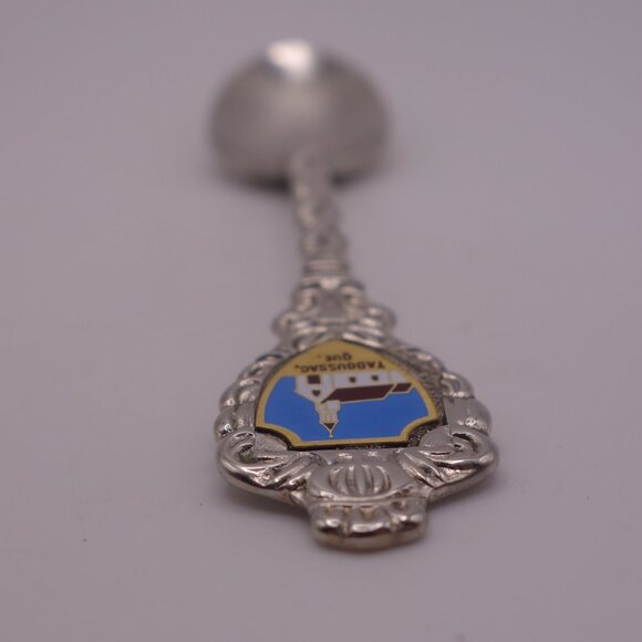 Tadoussac Quebec Silver Plated Japan Souvenir Spoon - Picture 5 of 15